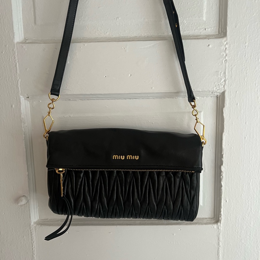 Miu Miu Black Crossbody Bag - Picture 2 of 11